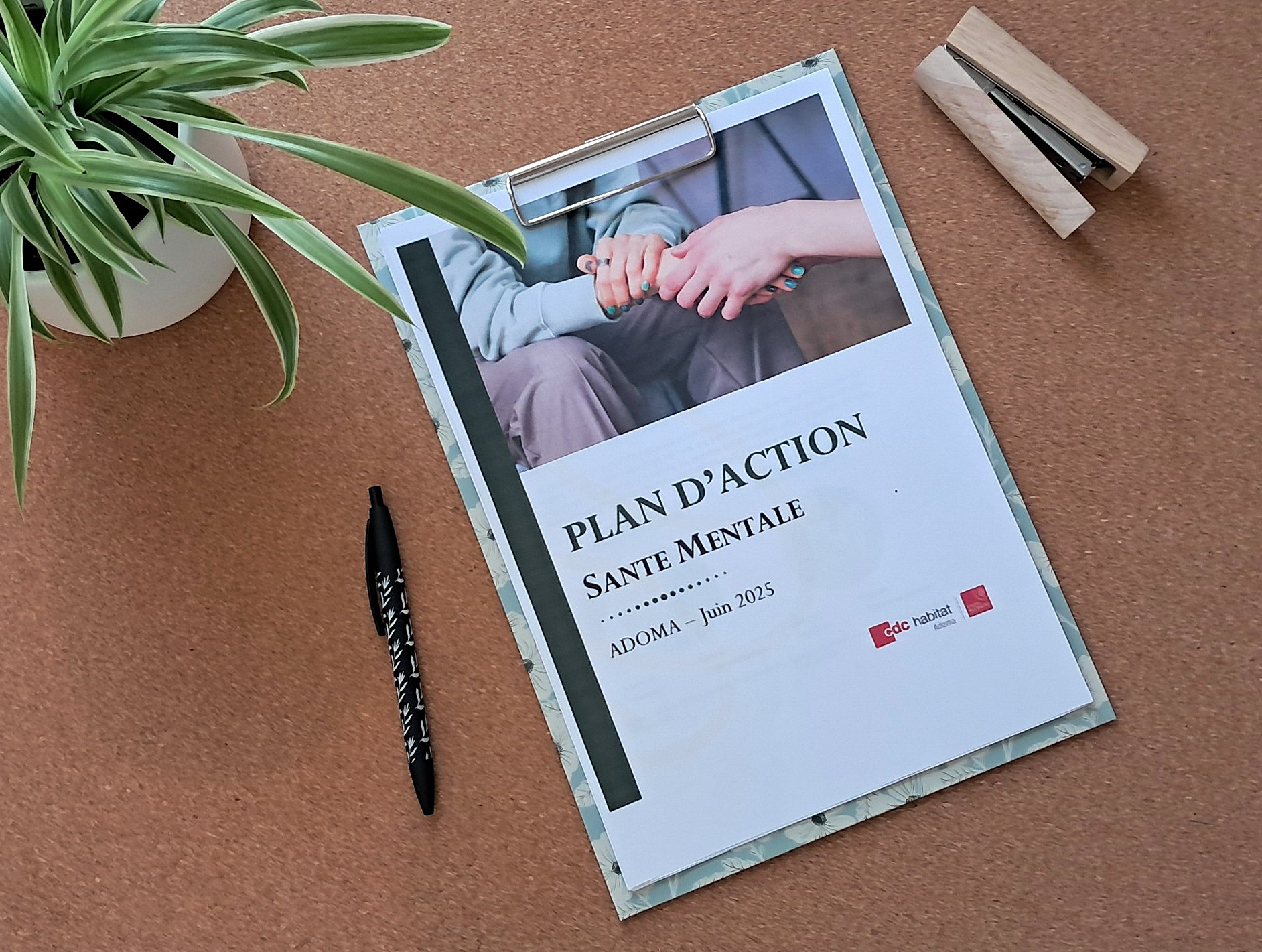 Plan d'action santé mentale ADOMA - construction d'un projet de santé
